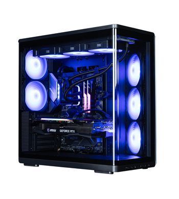 Zalman Корпус P60 без БП, 2xUSB3.0, 1x Type C, 3x120мм ARGB Reverse, 2x120мм ARGB, VGA 435мм, LCS ready, Curved Tempered Glass, Dual Chamber, ATX, чёрный P60BLACK фото