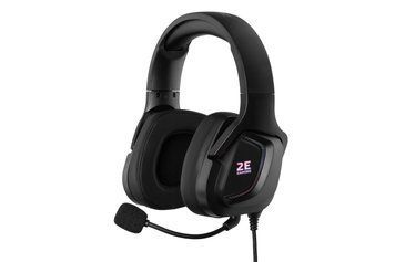 2E Gaming Гарнітура ігрова HG340, 7.1, USB-A, RGB, 2м, чорний 2E-HG340BK-7.1 фото