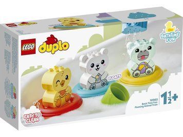 Конструктор LEGO DUPLO My First Веселе купання: Плаваючий потяг із тваринами 10965 фото