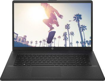 HP Ноутбук 17-cp2020ua 17.3" FHD IPS AG, AMD R5-7520U, 16GB, F512GB, UMA, DOS, черный AR8J6EA фото