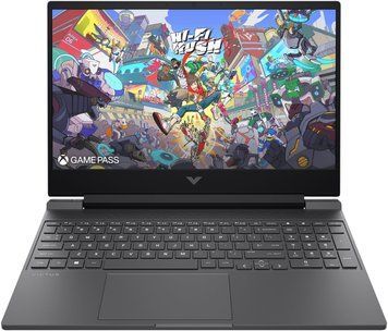 HP Ноутбук HP Victus 15-fb3014ua 15.6" FHD IPS AG, AMD R5-8645HS, 16GB, F512GB, NVD2050-4, DOS, сірий BF1H7EA фото