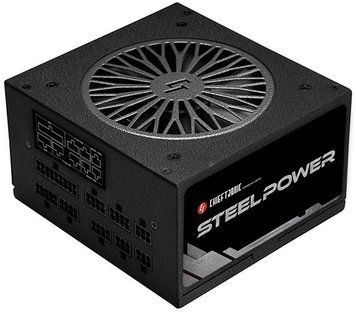 Chieftec Блок живлення RETAIL Chieftronic SteelPower BDK-750FC,750W,12cm FDB fan,eff.>85%,80+ Bronze,a/PFC,Fully Modular BDK-750FC фото