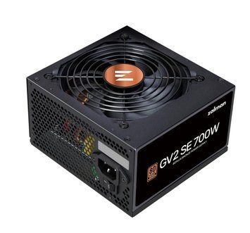 Zalman Блок живлення GV2SE (700W) 88%, 80+ Bronze, 120мм, 1xMB 24pin(20+4), 1xCPU(4+4 pin + 8pin), 4xMolex, 6xSATA, 4xPCIe 8pin(6+2) ZM700-GV2SE фото