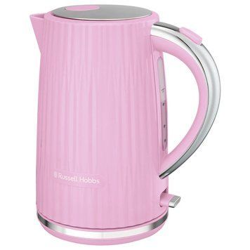 Russell Hobbs Електрочайник Eden, 1.7л, нержавіюча сталь, пластик, малиновий 27362-70 фото