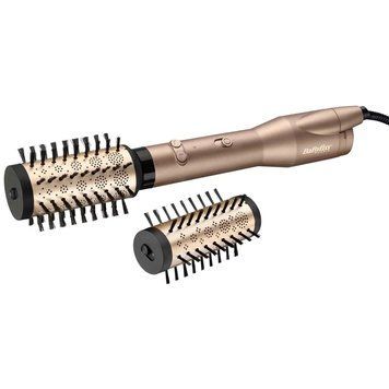 BaByliss Фен-щітка Babyliss Big Hair Dual, 650Вт, 2 режими, хол. обдув, кераміка, золотистий AS952E фото
