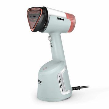 Tefal Відпарювач компактний AeroSteam, 1400Вт, 100мл, постійна пара - 20гр, світло-зелений DT9814F0 фото