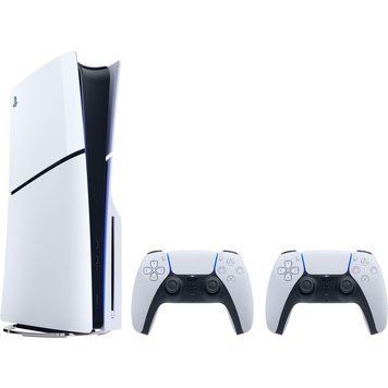 PlayStation Игровая консоль 5 Slim Blu-ray (2 геймпада Dualsense) 1000050030 фото