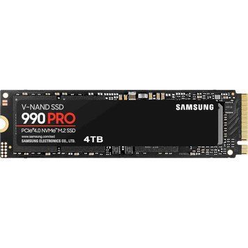 Samsung Накопичувач SSD M.2 4TB PCIe 4.0 990PRO MZ-V9P4T0BW фото