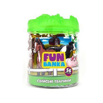 Ігровий набір FUN BANKA &ndash; СВІЙСЬКІ ТВАРИНИ 320062-UA фото