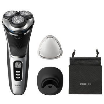 Philips Бритва електр. Philips Series 3000, бритв.головок-3, Li-Ion, сух.+волог., тример,індикатор заряду, чохол, сірий S3341/13 фото