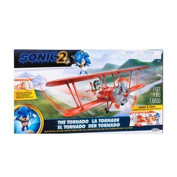 Игровой набор с фигурками SONIC THE HEDGEHOG 2 - СОНИК И ТЭЙЛЗ НА БИПЛАНЕ (2 фигурки, 6 сm) 412674 фото