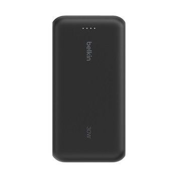Belkin Акумулятор портативний літій-іонний Power Bank Belkin 20000мА&middot;год, 20Вт, з інтегрованим кабелем USB-C, чорний BPB024HQBK фото