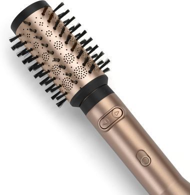 BaByliss Фен-щітка Babyliss Big Hair Dual, 650Вт, 2 режими, хол. обдув, кераміка, золотистий AS952E фото