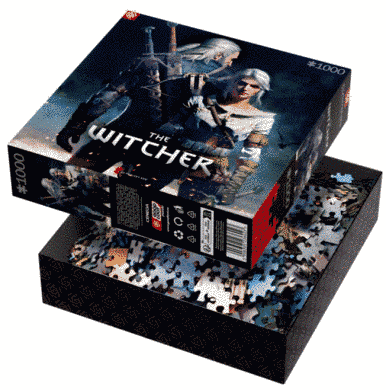 GoodLoot Пазл Witcher: Geralt & Ciri Puzzles 1000 ел. 5908305236023 фото