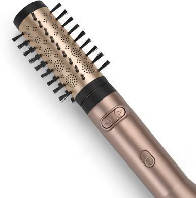 BaByliss Фен-щітка Babyliss Big Hair Dual, 650Вт, 2 режими, хол. обдув, кераміка, золотистий AS952E фото