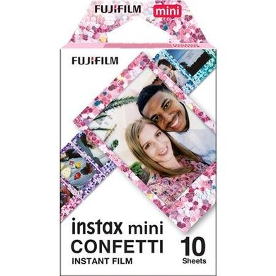 Фотопапір Fujifilm INSTAX MINI CONFETTI (54х86мм 10шт) 16620917 фото