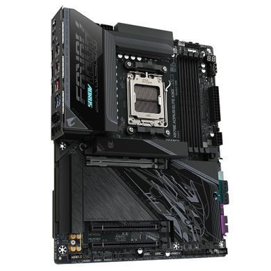 Gigabyte Материнська плата X870E A ELITE X3D sAM5 X870 4xDDR5 M.2 Wi-Fi BT HDMI DP ATX X870E_A_ELITE_X фото