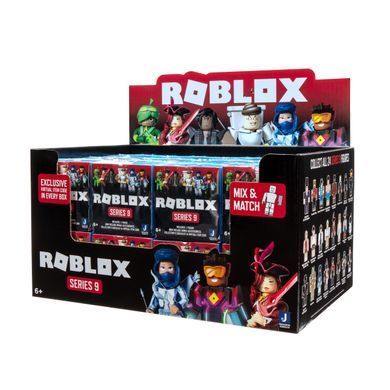 Roblox Ігрова колекційна фігурка Jazwares Roblox Mystery Figures Blue Assortment S9 ROB0379 фото