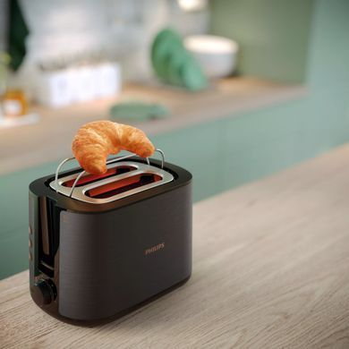 Philips Тостер Viva Collection 950Вт, нержав., підігрів,разморозка