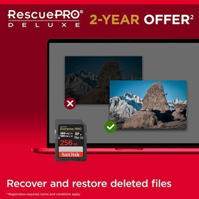 SanDisk Карта памяти SD 256GB C10 UHS-II U3 R280/W150MB/s Extreme Pro V60 SDSDXEP-256G-GN4IN фото