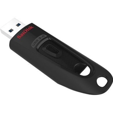 SanDisk Накопичувач 64GB USB 3.0 Type-A Ultra Чорний SDCZ48-064G-U46 фото