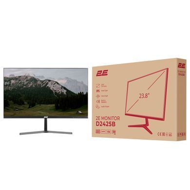 2E Монітор 2E 23.8" D2425B D-Sub, HDMI, MM, IPS, 100Hz, FreeSync 2E-D2425B-01.EU фото