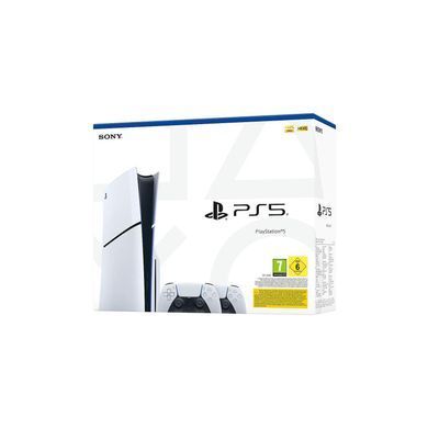 PlayStation Игровая консоль 5 Slim Blu-ray (2 геймпада Dualsense) 1000050030 фото