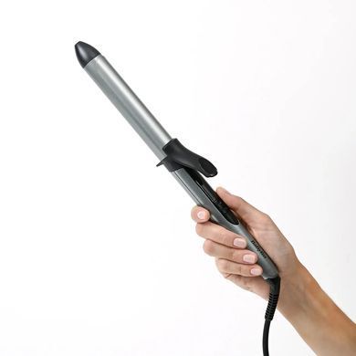 BaByliss Плойка Xanadu, 46Вт, темп.режимів-6, D -25mm, 160-210С, метал, сірий C261E фото