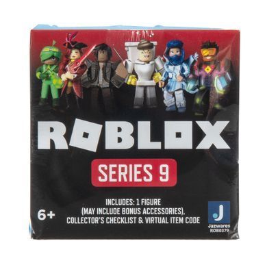 Roblox Ігрова колекційна фігурка Jazwares Roblox Mystery Figures Blue Assortment S9 ROB0379 фото