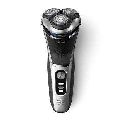 Philips Бритва електр. Philips Series 3000, бритв.головок-3, Li-Ion, сух.+волог., тример,індикатор заряду, чохол, сірий S3341/13 фото