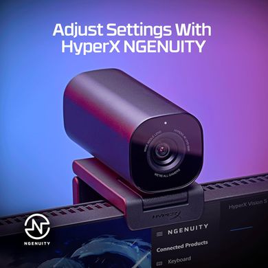 HyperX Веб-камера Vision S 4K Black 75X30AA фото