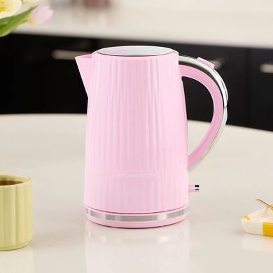 Russell Hobbs Електрочайник Eden, 1.7л, нержавіюча сталь, пластик, малиновий 27362-70 фото