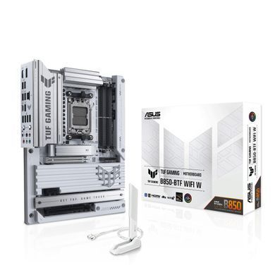 ASUS Материнcька плата TUF GAMING B850-BTF WIFI W sAM5 B850 4xDDR5 M.2 HDMI DP WiFi BT ATX BTF 90MB1KW0-M0EAY0 фото