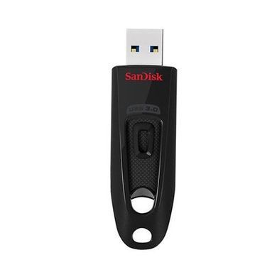 SanDisk Накопичувач 64GB USB 3.0 Type-A Ultra Чорний SDCZ48-064G-U46 фото
