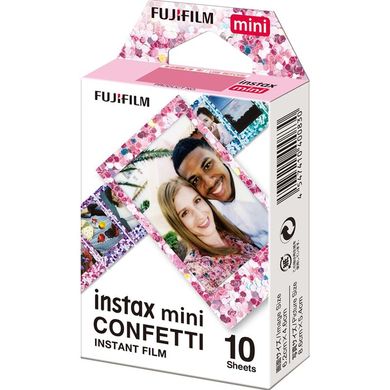 Фотобумага Fujifilm INSTAX MINI CONFETTI (54х86мм 10шт) 16620917 фото
