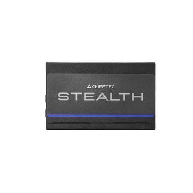 Chieftec Блок питания Stealth (1200W), >92%, 80+ Platinum, 135мм FDB, 1xMB 24pin(20+4), 2xCPU 8pin(4+4), 2xMolex, 10xSATA, 3xPCIe 8pin(6+2), 2xPCIe GEN5 16pin, Fully Modular SPX-1200-FC фото