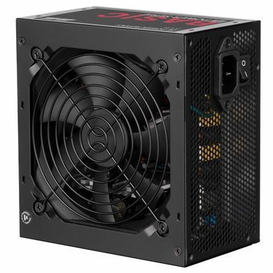2E Блок живлення Basic Power (600W), 80%, 120мм, 1xMB 24pin(20+4), 1xCPU 8pin(4+4), 3xMolex, 4xSATA, 2xPCIe 8pin(6+2) 2E-BP600-120APFC фото