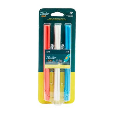 Набор стержней для 3D-ручки 3Doodler Start - МИКС (75 шт: красный, белый, синий) 3DS-ECO-MIX1-75 фото