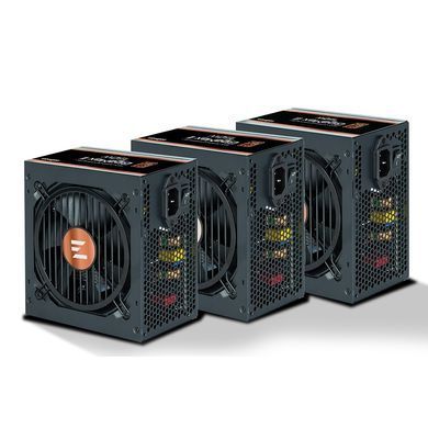Zalman Блок живлення Gigamax 3 (750W) 88% 80+ Bronze 120мм 1xMB 24pin(20+4) 2xCPU (8pin(4+4)+8pin) 3xMolex 6xSATA 4xPCIe 8pin(6+2) 1x12VHPWR Semi Modular ZM750-GV3 фото