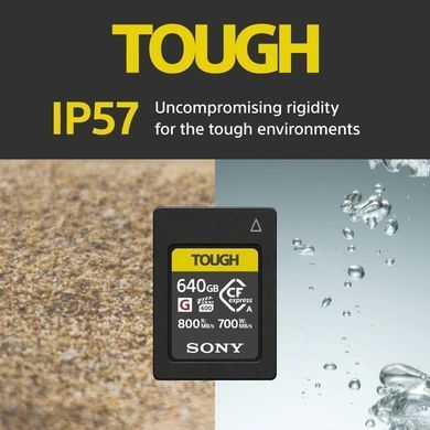 Sony Карта памяти CFexpress Type A 640GB R800/W700 Tough CEAG640T.SYM фото