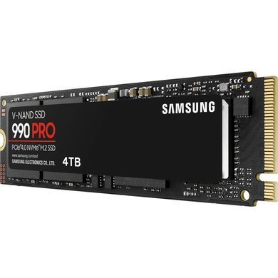 Samsung Накопичувач SSD M.2 4TB PCIe 4.0 990PRO MZ-V9P4T0BW фото