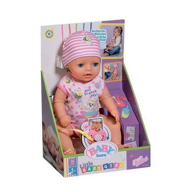 Кукла BABY BORN - ПРЕКРАСНАЯ МАЛЫШКА (36 cm, с аксессуарами) 834596 фото