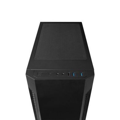 Chieftec Корпус Elox AS-01B, без БЖ, 2xUSB3.2, 1xUSB2.0, 1x120мм, Sound insulated panels, ATX, чорний AS-01B-OP фото