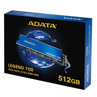 ADATA Накопичувач SSD M.2 512GB PCIe 3.0 XPG LEGEND 700 ALEG-700-512GCS фото