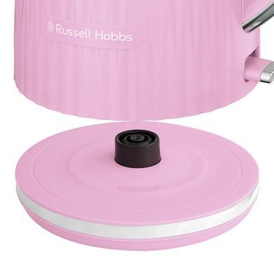 Russell Hobbs Електрочайник Eden, 1.7л, нержавіюча сталь, пластик, малиновий 27362-70 фото