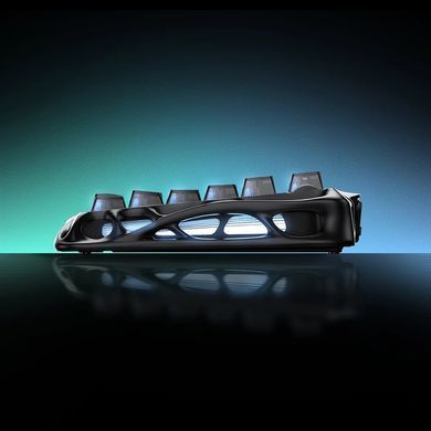 GravaStar Клавіатура механічна Mercury V75 80keys, Magnetic Jade Pro, 8K, USB-A, RGB, Stealth Black GS_V75_BLK фото