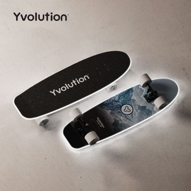 YVolution Скейтборд Dynamo Cruiser LED 76см, синій YS52B2 фото