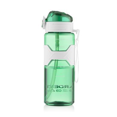 ARDESTO Пляшка для води Fitness 800мл, пластик, зелений