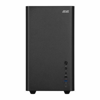 2E Корпус 2E Credo Plus V350BG без БЖ, 1xUSB3.0, 1х USB 2.0, 1xUSB Type-C, 3x120мм ARGB, VGA 350мм, LCS ready, контролер з пультом, TG Side Panel, mATX, чорний 2E-V350BG фото