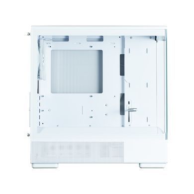 Zalman Корпус P10 без БП, 1xUSB3.0, 1xUSBType-C, 1x120мм ARGB, VGA 384мм, LCS ready, TG Side Panel, mATX, білий P10WHITE фото